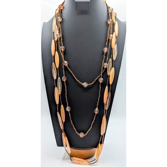 M. Haskell NWT Double Strand Elongated Bead Coordinating Bead & Cuff Jewelry Lot - Picture 4 of 8